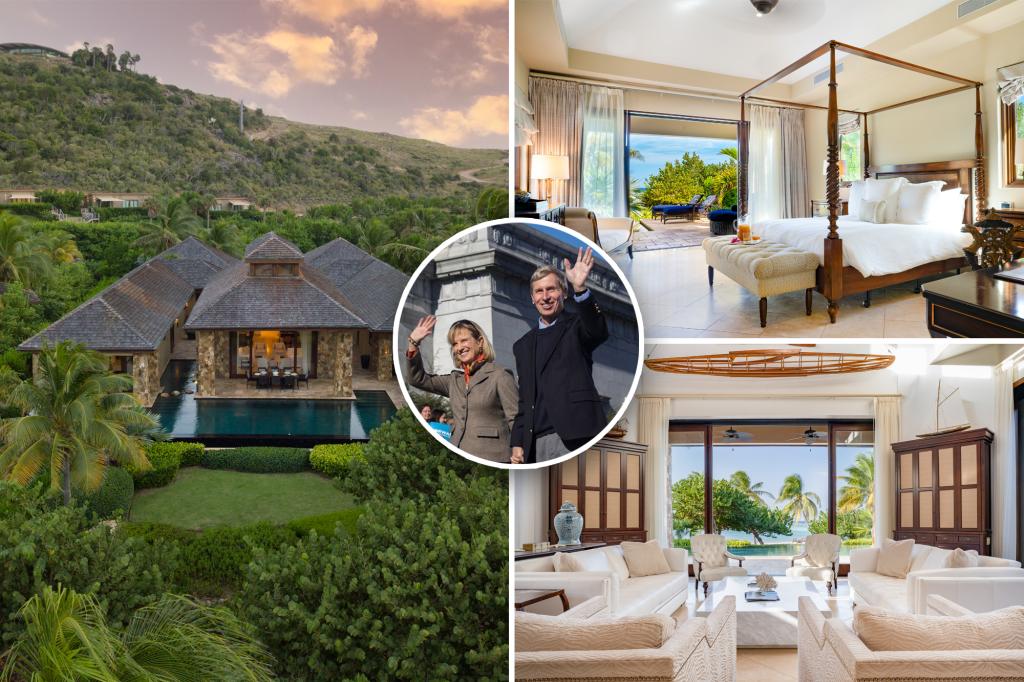 Former governor of New Hampshire.  John Lynch lists luxury home in British Virgin Islands for $15.9 million